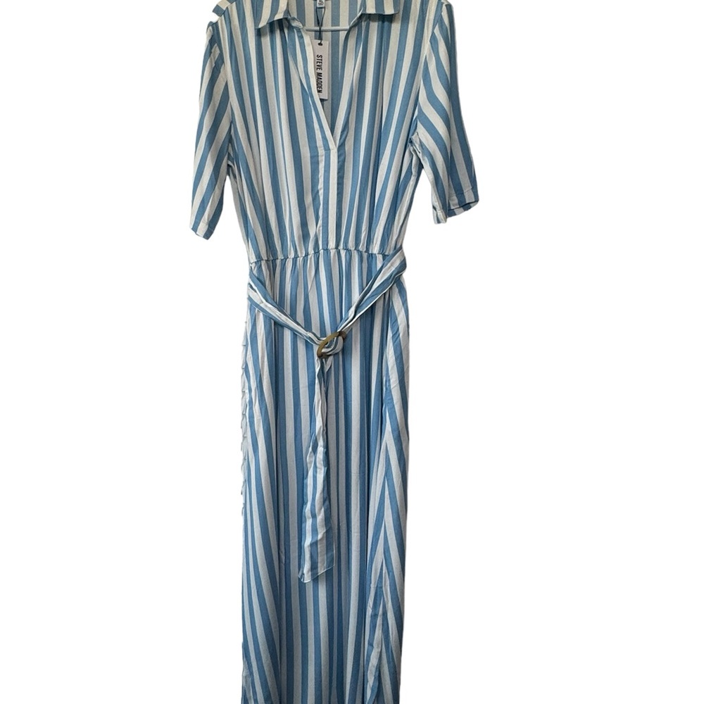 Steve Madden French striped shirt dress women’s XL NWT